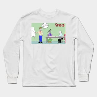 Stucco Corporation CORPORATION FUNNY CARTOON. Long Sleeve T-Shirt